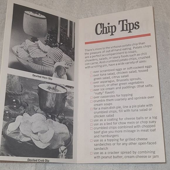 Pair of Vintage Wise Potato Chips Recipe Books - Picture 7 of 9